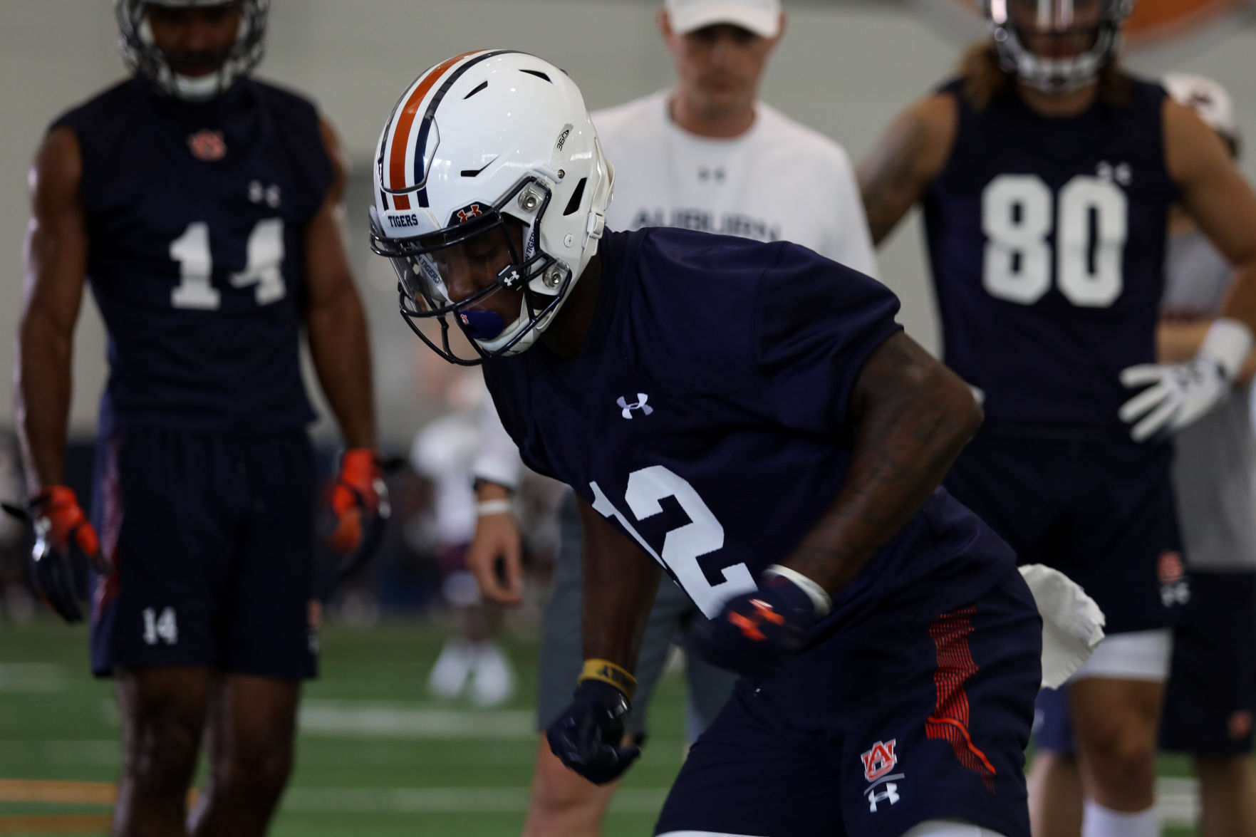 Auburn football first day of fall practice